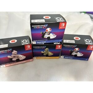 Mcdonald's 4 Lot Bundle Mario Kart Deluxe Nintendo Switch Happy Meal Toys.